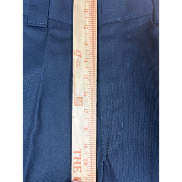 Dickies Mens Cargo Work Pants 32x32 Relaxed Fit Navy Blue Polyester/Cotton - Picture 5 of 12